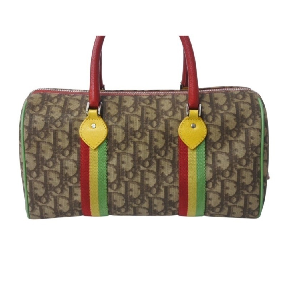Christian Dior handbag Trotter Rasta color brown Galliano - Picture 3 of 10